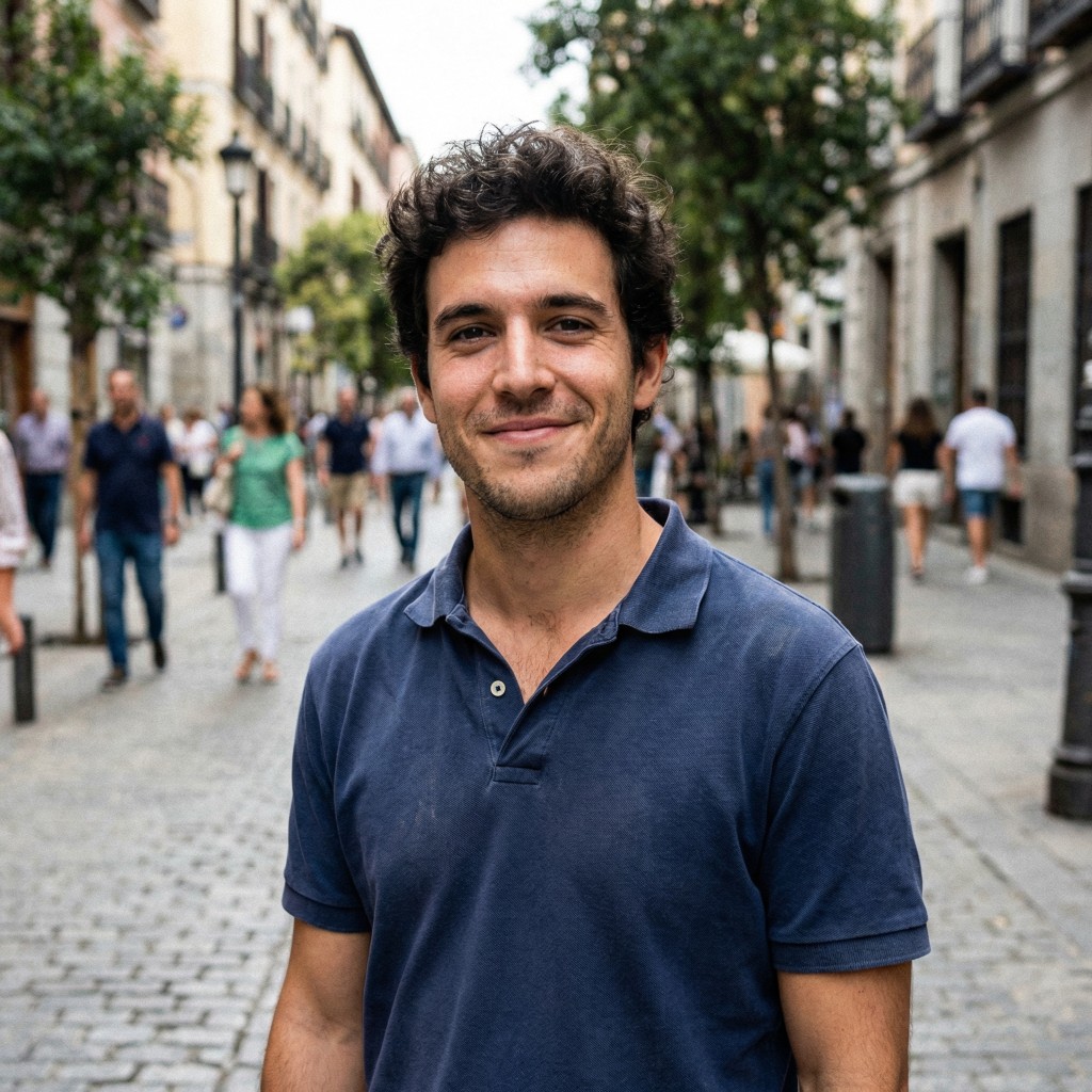 Kunde auf einer Straße